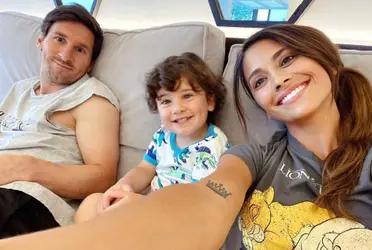 Ciro Messi is the third son of Lionel Messi and Antonella Roccuzzo. His elder brothers are Thiago Messi and Mateo Messi.