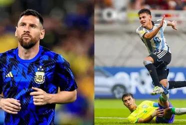 Claudio Echeverri is already called Lionel Messi's heir.