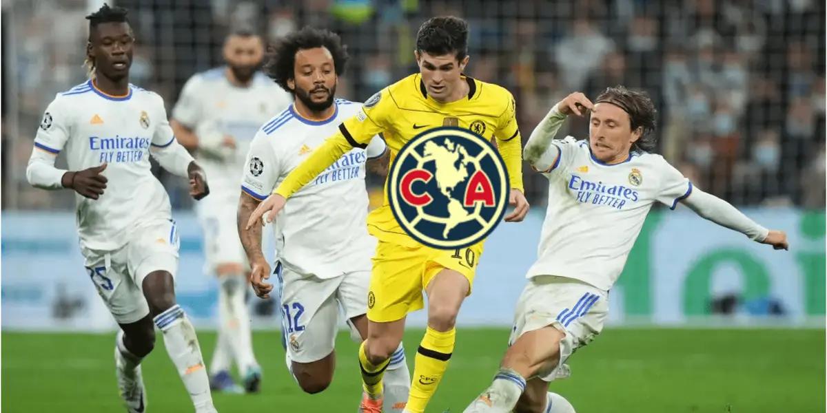 Club America faces Chelsea and while Real Madrid's DT threw flowers at America, what Pulisic says about the mexican club
