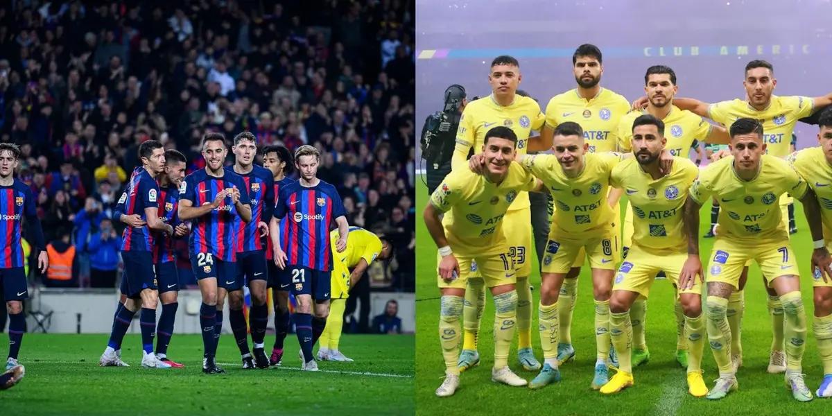 Club América is happy and FC Barcelona gives them the best news