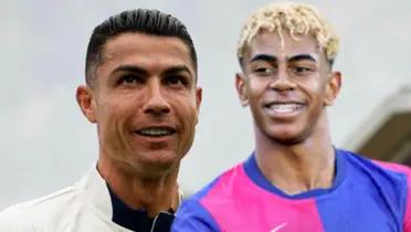 CR7 y Yamal. PHOTO: MARCA