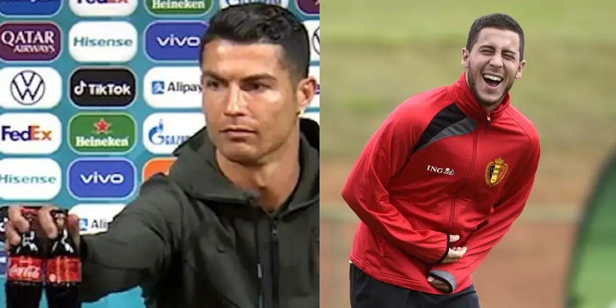 Cristiano doesn't even drink Coca Cola, Hazard's confession that shocked Madrid