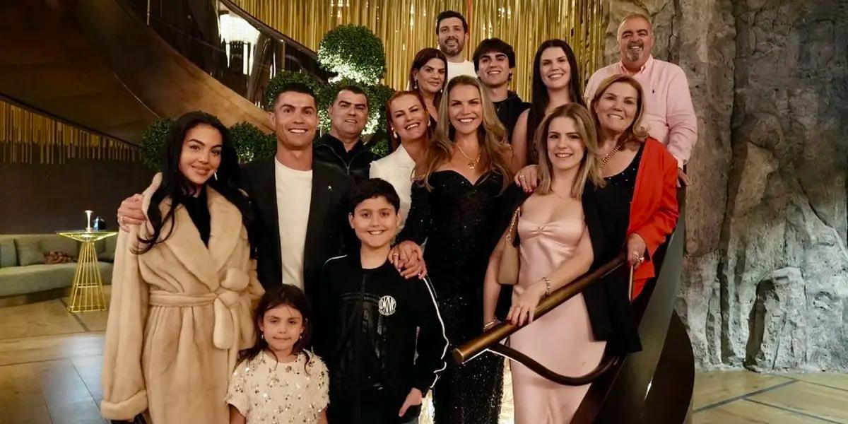Cristiano Ronaldo and family