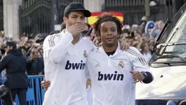 Cristiano Ronaldo and Marcelo Vieira | Photo: @realmadrid