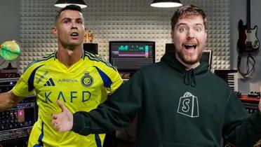 Cristiano Ronaldo and MrBeast have an interview in Ronaldo channel