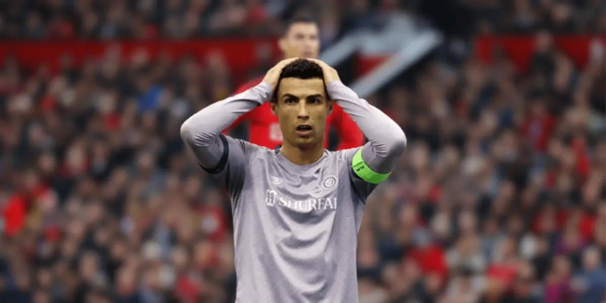 Cristiano Ronaldo debuted today in the AFC Champions League but without any goals made.