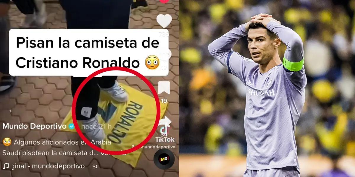 Cristiano Ronaldo is not loved by everyone in Saudi Arabia.