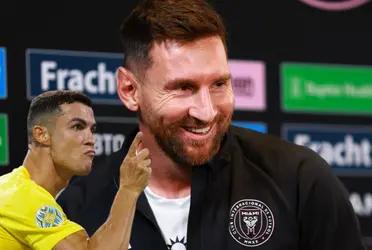 Cristiano Ronaldo is receiving negative comments about their neighbors, while Messi is making unique actions