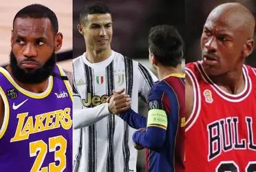 Cristiano Ronaldo joined Michael Jordan and Lebron James as the only athletes to have a $ 1 billion contract and thereby completely humiliates Lionel Messi
