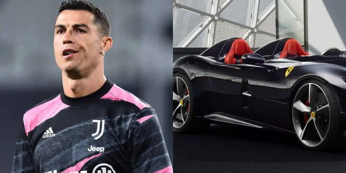 Cristiano Ronaldo once again shows his passion for supercars, to the point that such exclusive pieces.