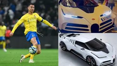 Cristiano Ronaldo owns one of the rarest Bugatti's in the world.