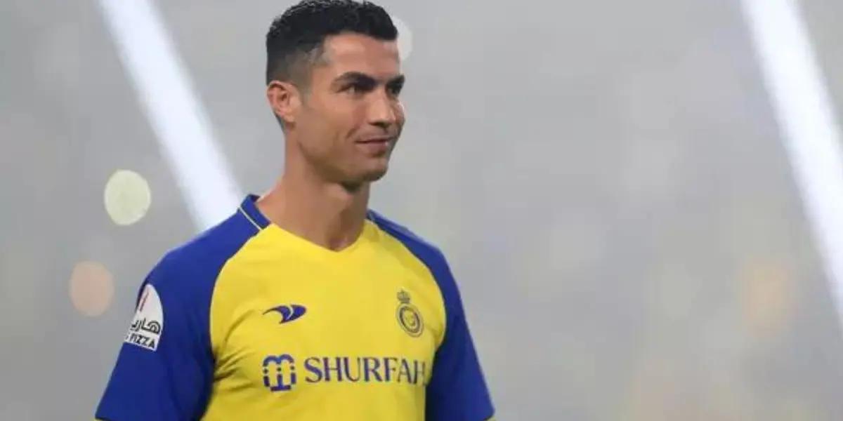 Cristiano Ronaldo reacts to training for the first time from Saudi Arabia