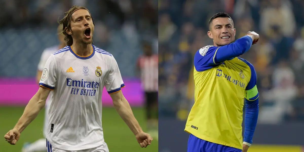 Cristiano Ronaldo received a lesson from his former teammate and friend.