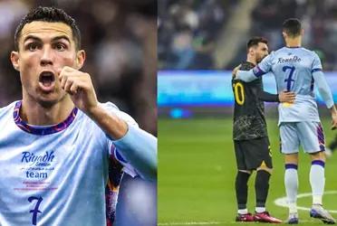 Cristiano Ronaldo shared a nice message about Messi.