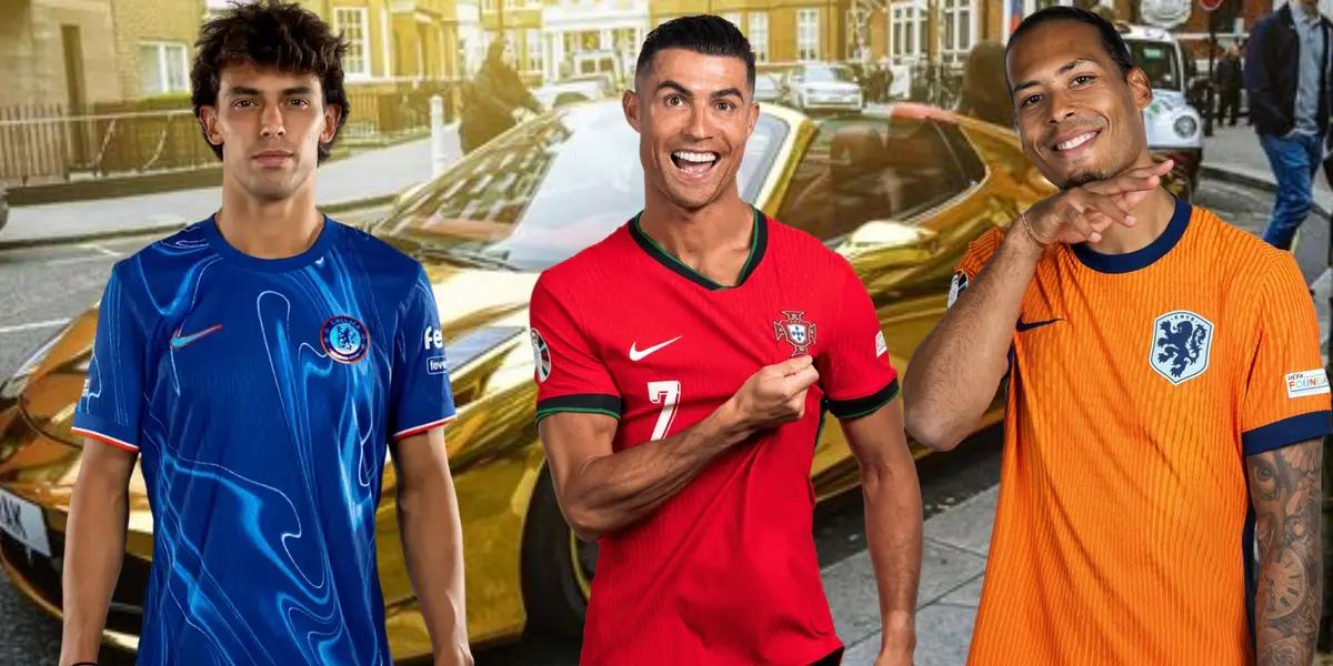 Cristiano Ronaldo, Van Dijk, Joao Félix. PHOTO: Marca