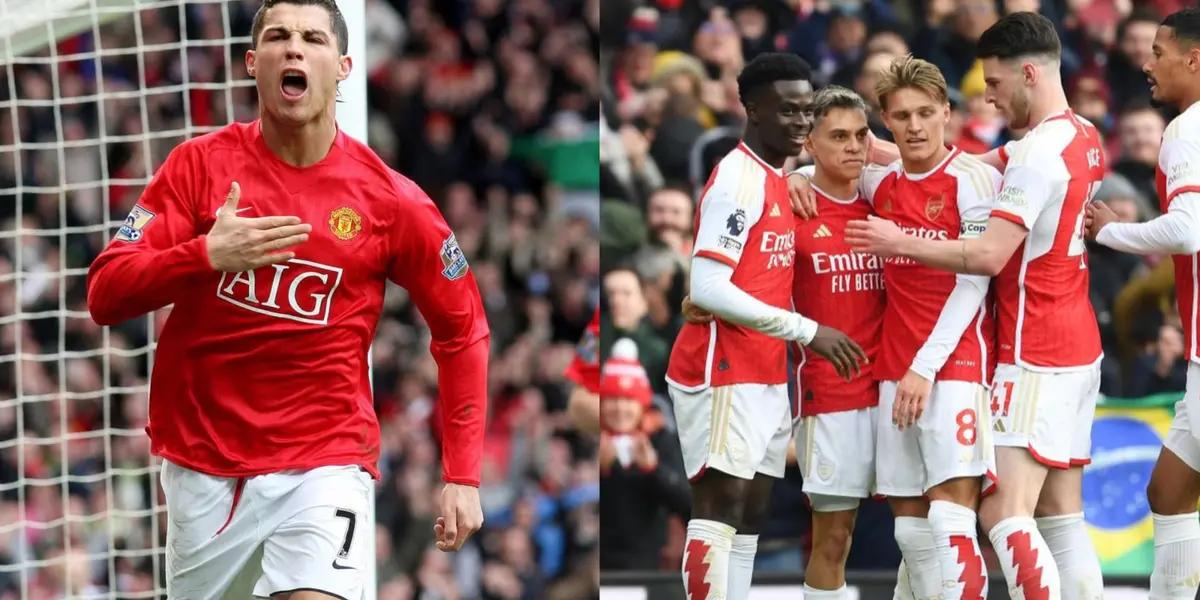 Cristiano Ronaldo was one of the greatest Premier League players of all time but an Arsenal player has better statistics.