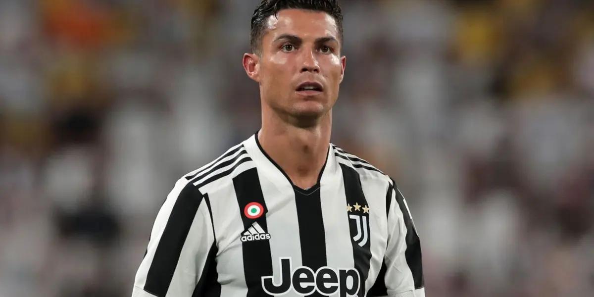 Cristiano Ronaldo wearing the Juventus jersey. (Source: CNN)