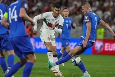 Cristiano was a starter today against Slovakia