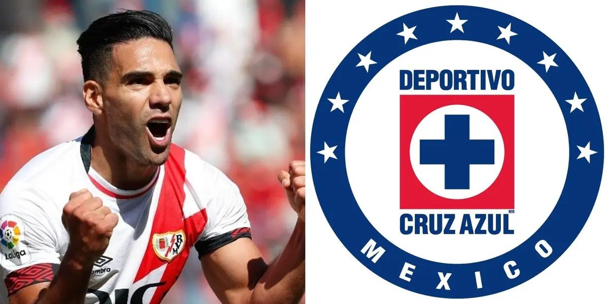 Cruz Azul seeks to hire striker Radamel Falcao next season
