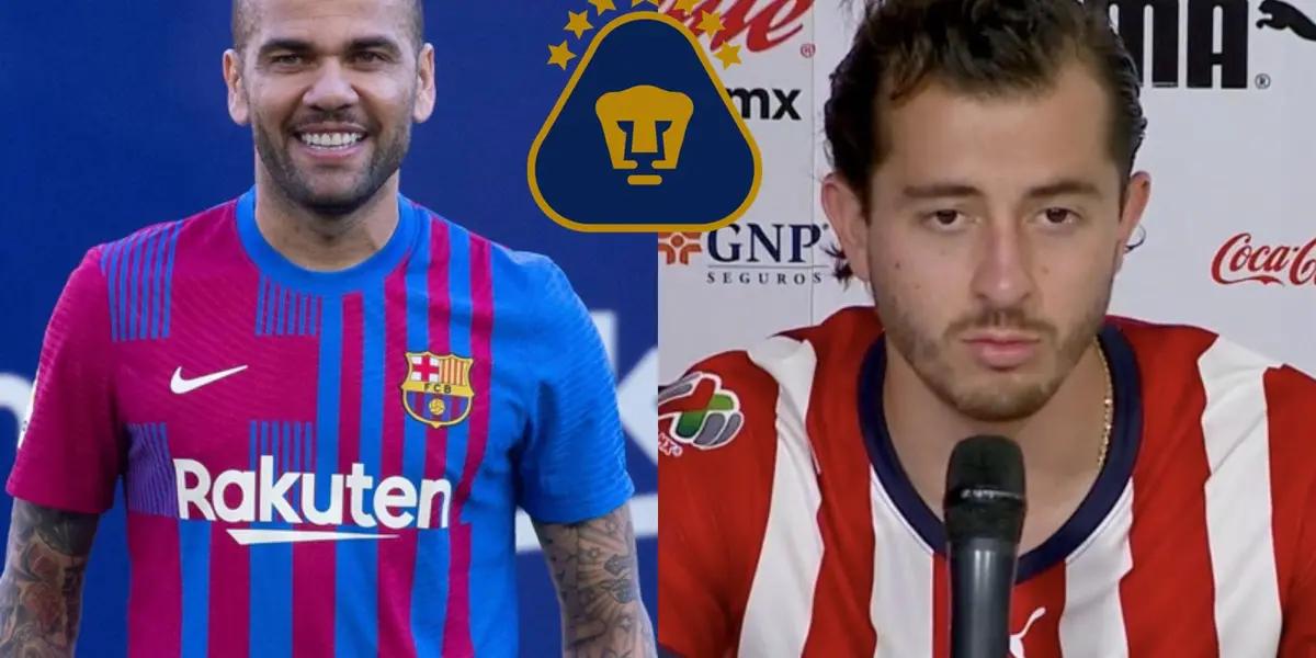 Daniel Alves is close to joining Pumas, as an last minute offer is being reported.