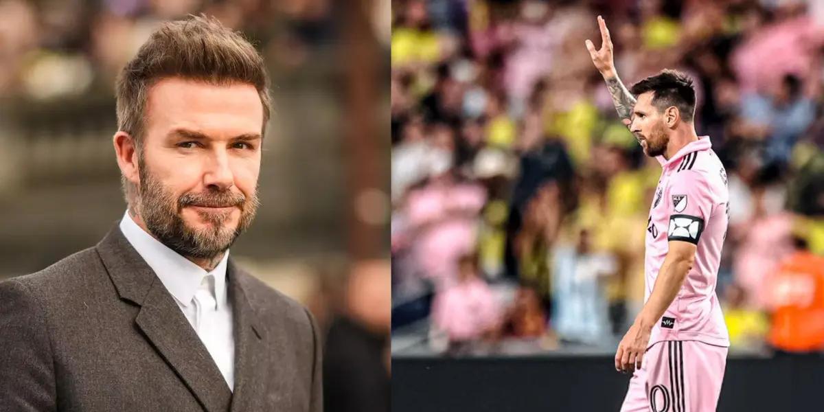David Beckham only had praises for Lionel Messi
