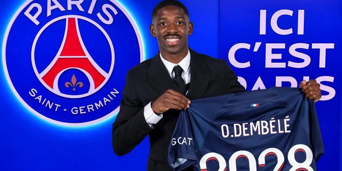 Dembele shares his reason behind signing with PSG