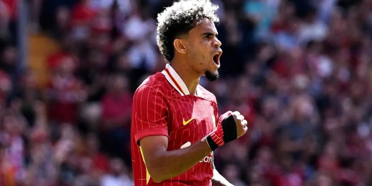 Díaz Set to Light Up Anfield in Clash Against Chelsea. Photo: Instagram