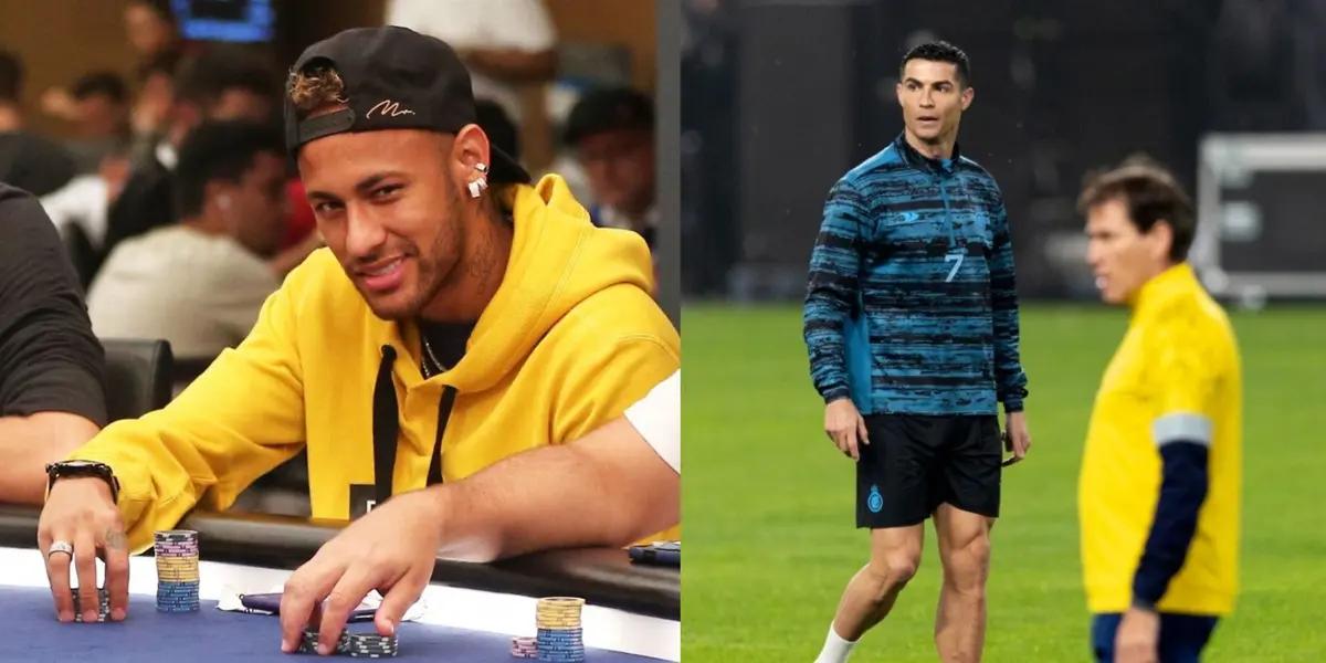 Did you know Neymar was this good playing poker?