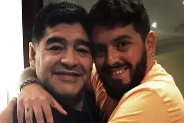 Diego Junior, Diego Maradona's son, travelled to Argentina to visit his grave and heard someone was trying to avoid giving him his fair share of the inheritance of his father.