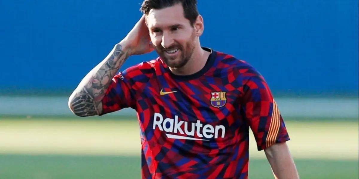 Due to epidemiological reasons, Messi could not be present in the most important game for Barcelona in the first part of the Spanish league.