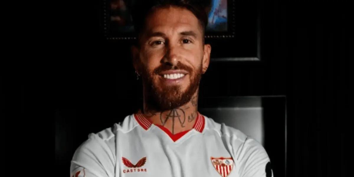 During his presentation as new signing of Sevilla, Ramos sent an unexpected message to the fans.