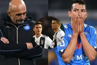 During the preparation match between Napoli and Perugia, the fans criticized Hirving Lozano's performance.