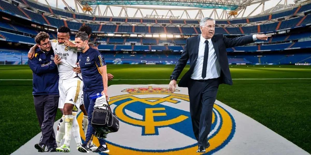 Eder Militao will miss the season due to a serious injury