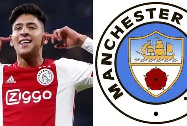 Edson Álvarez and the great news he receives from Manchester City