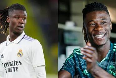 Eduardo Camavinga has gone viral on social media over a meme.