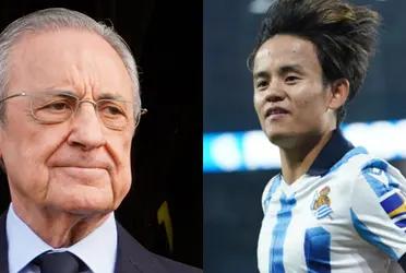 El futbolista con nacionalidad japonesa podría volver al equipo Merengue en la siguiente temporada