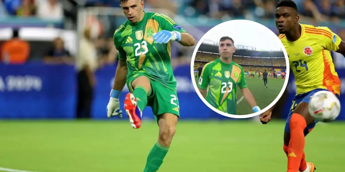 Emiliano Martínez Foto: Antena 2, AFP