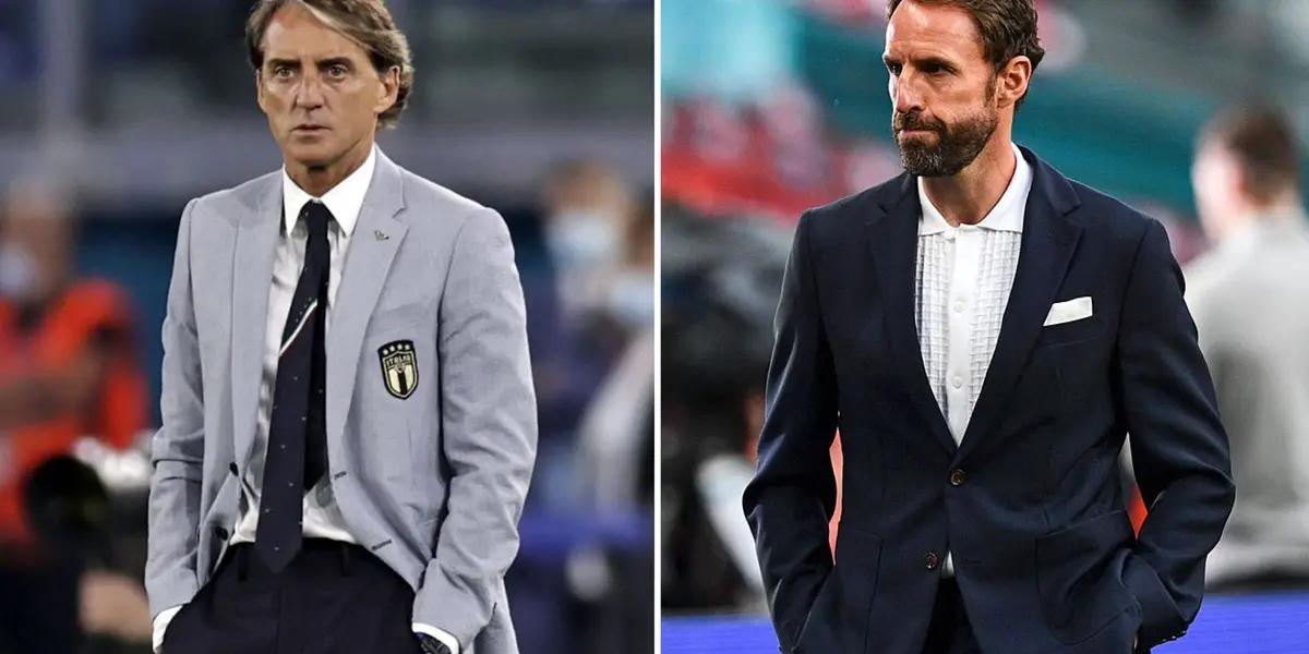 England manager Gareth Southgate has renewed his contract till 2024, how does he compare to Roberto Mancini who beat England at Euro 2020 final.