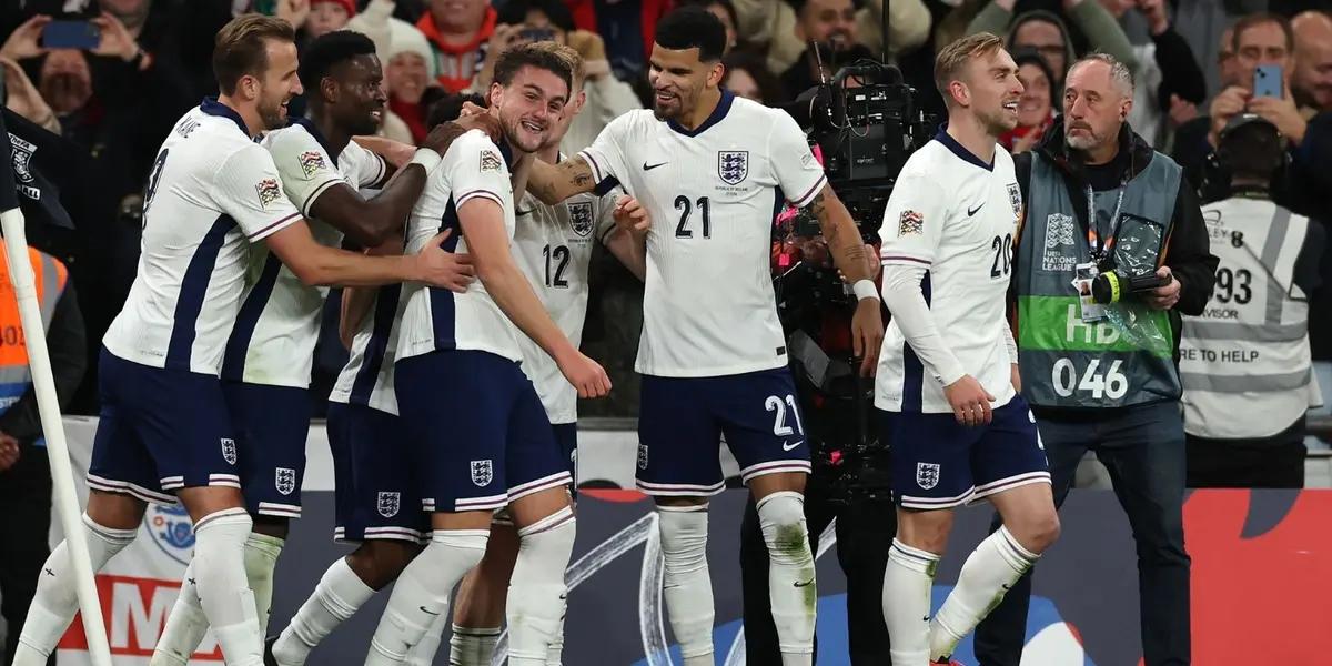 England overcame Ireland and this was their players' award