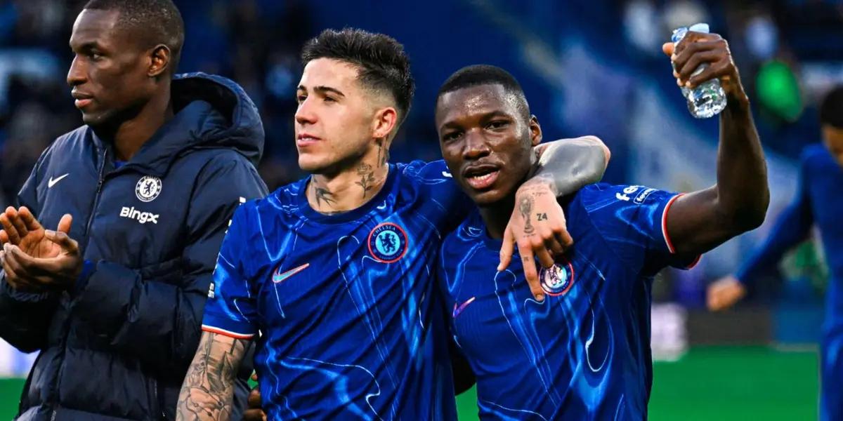 Enzo Fernández and Moises Caicedo