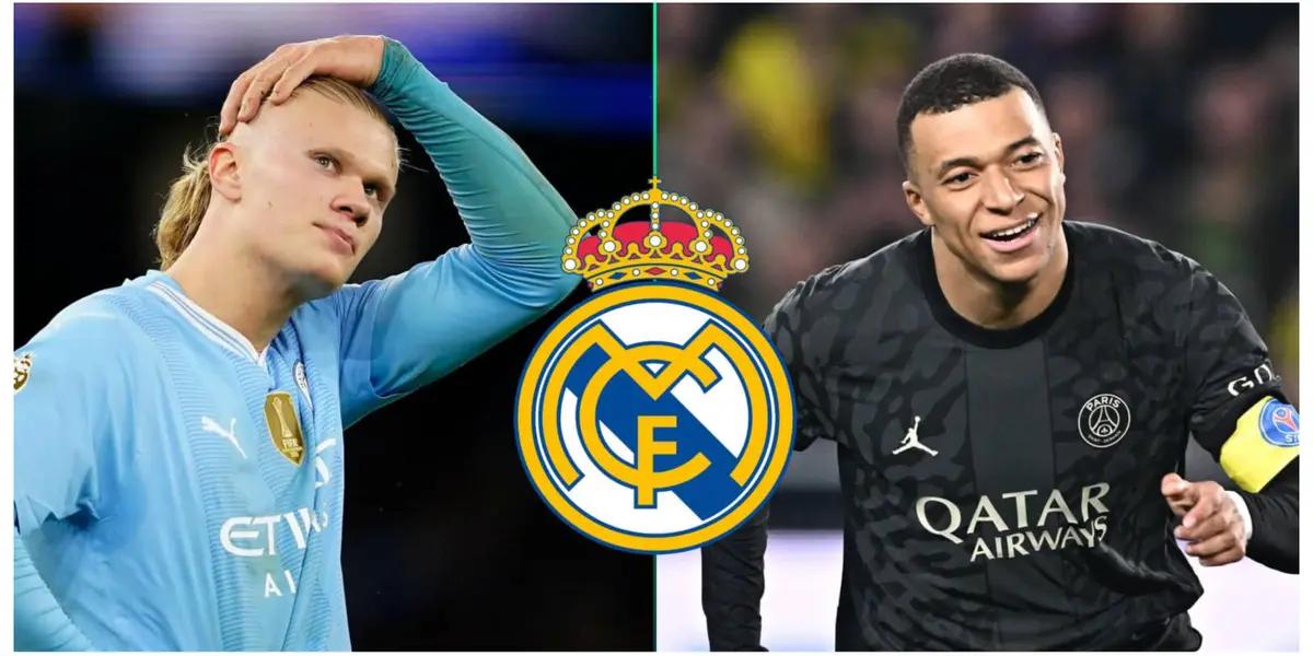 Erling Haaland and Kylian Mbappé