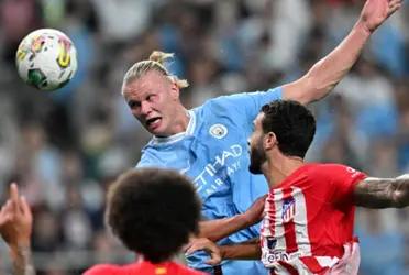 Erling Haaland's lesson in humility in the game against Atletico Madrid