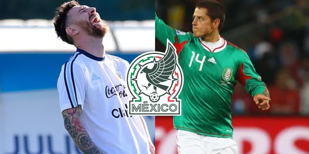 Even in Argentina they are surprised by the absence of Javier Hernandez in Mexico, and a player generates mockery from the Argentinean press