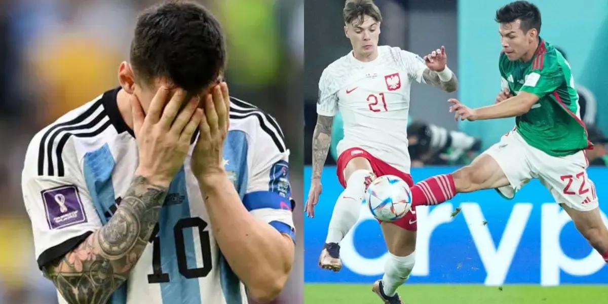 Everything went uphill for Lionel Messi and Argentina now that they will face Mexico, La Pulga is afraid
