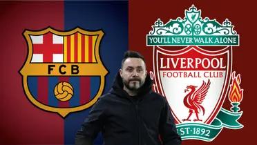 FC Barcelona and Liverpool wants to appoint De Zerbi this summer.