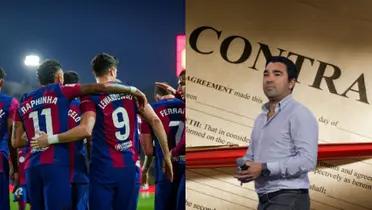 FC Barcelona are trying to convince their player to stay longer with a reduced salary.