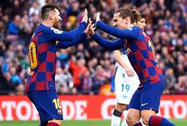 FC Barcelona defeated Dynamo Kyiv 2-1 in another victory in Champions League and the Argentinian legend had a gesture that may put Suárez jealous.