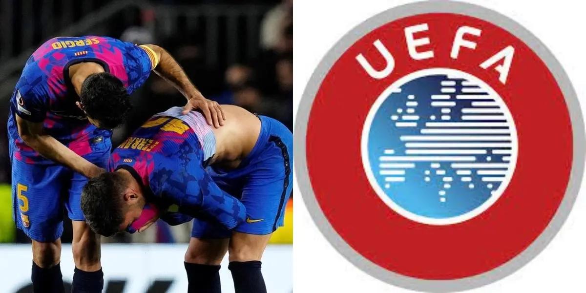 FC Barcelona is investigated by UEFA after its controversial case with a former referee