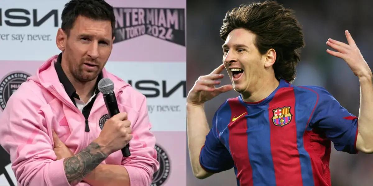 FC Barcelona legend admits to get into fight with Lionel Messi in his younger days at the club.
