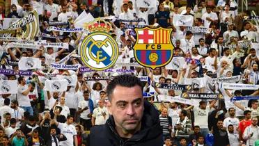 FC Barcelona manager Xavi Hernandez looks annoyed.